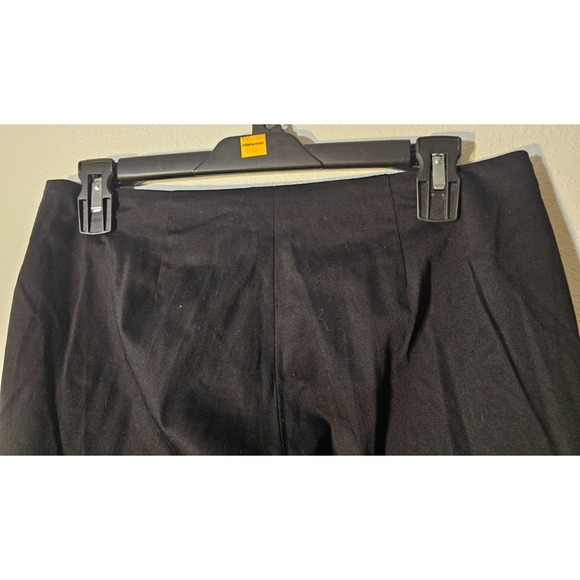 CACHE Womens Embellished Black Twill Pants Bootcut Tall No Waistband Size 6 - Picture 6 of 8